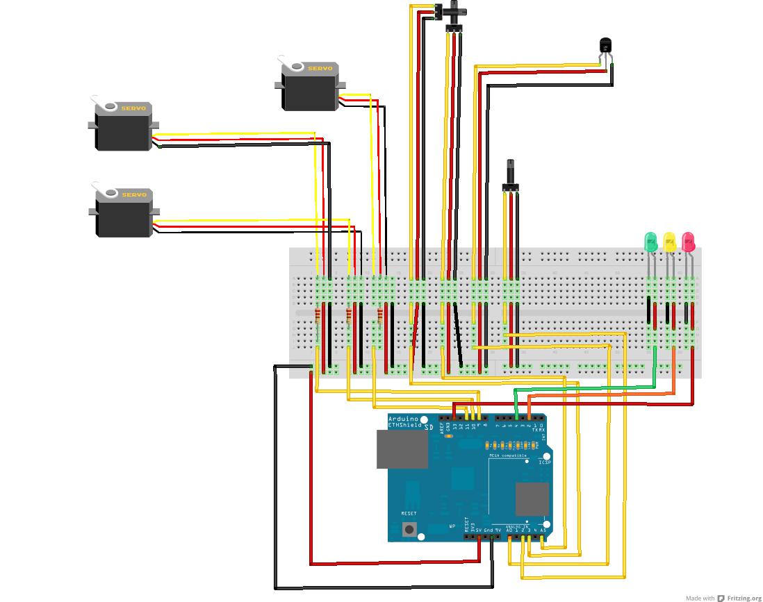 Arduino Arm Braccio Sperimentale Con Movimento A Servi Icaos